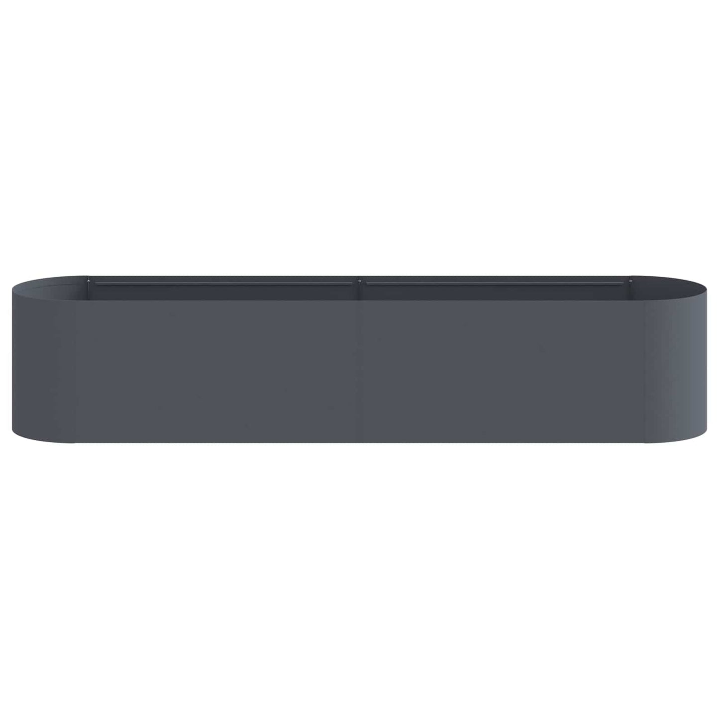 Raised Garden Bed Anthracite 200 x 40x 40 cm