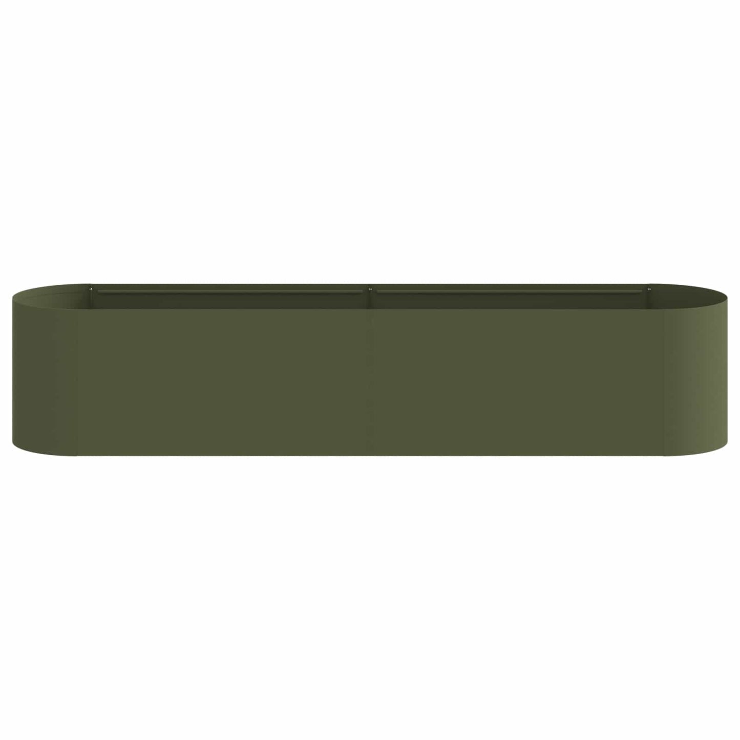 Raised Garden Bed Olive Green 200 x 40x 40 cm