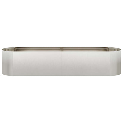 Raised Garden Bed Stainless Steel 200 x 40x 40 cm
