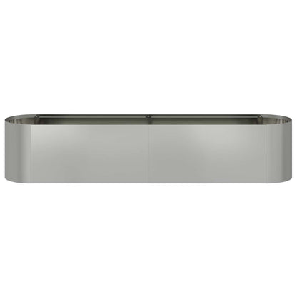 Raised Garden Bed Galvanised Steel 200 x 40x 40 cm