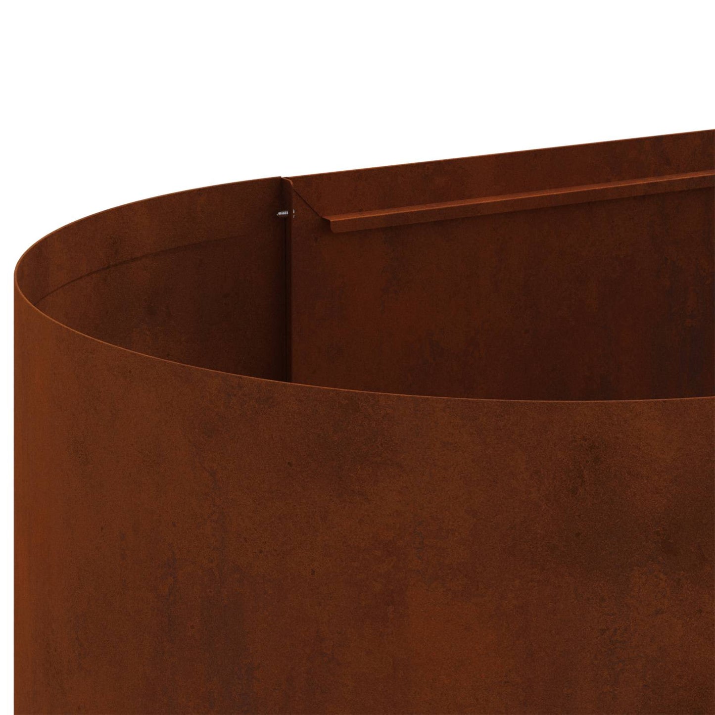 Raised Garden Bed Weathering Steel 200 x 40x 40 cm