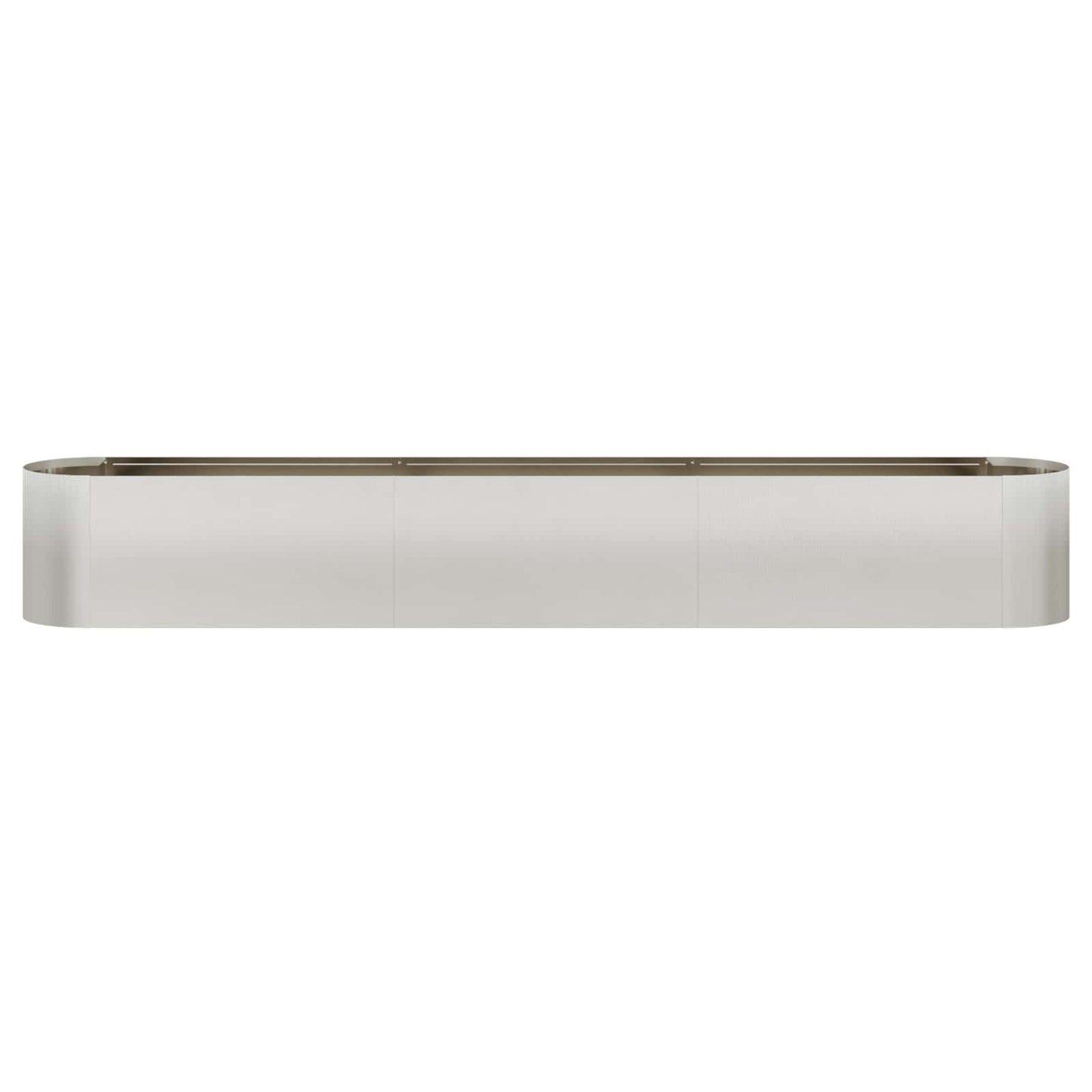 Raised Garden Bed Stainless Steel 280 x 40x 40 cm