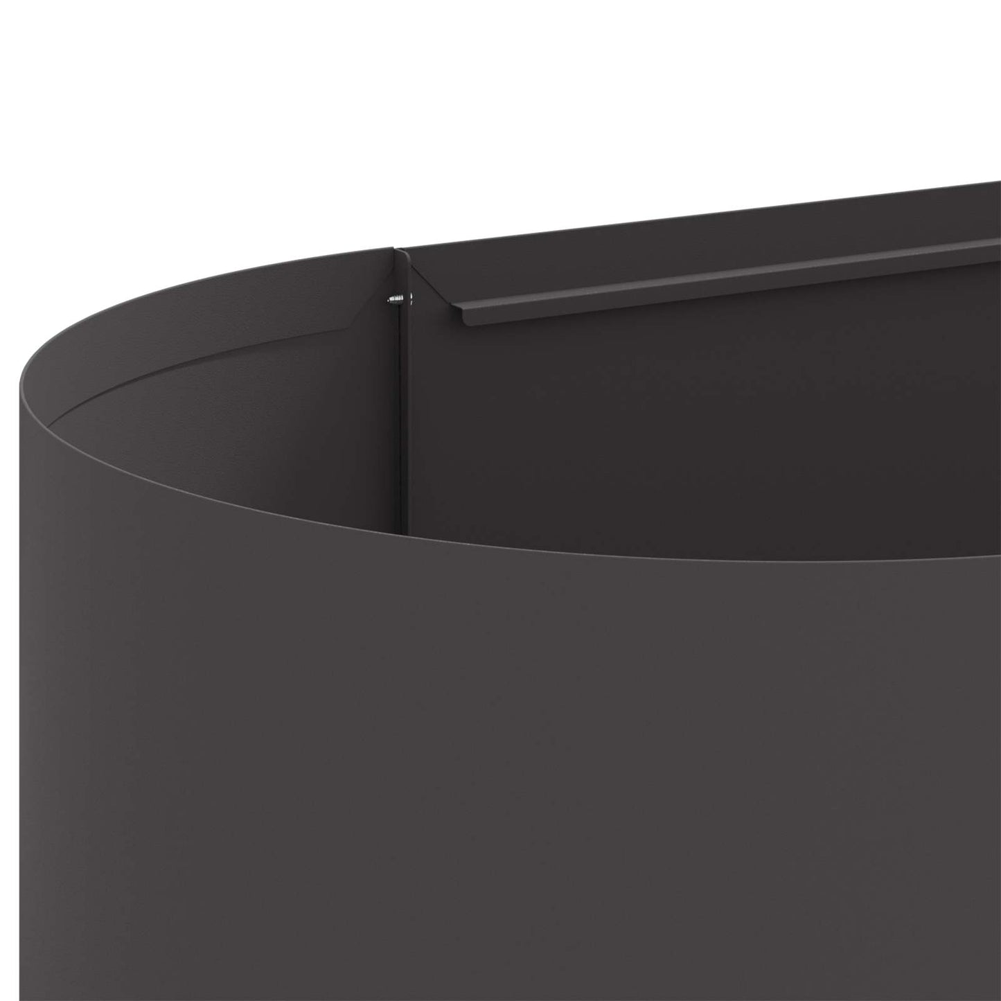 Raised Garden Bed Black 360 x 40x 40 cm