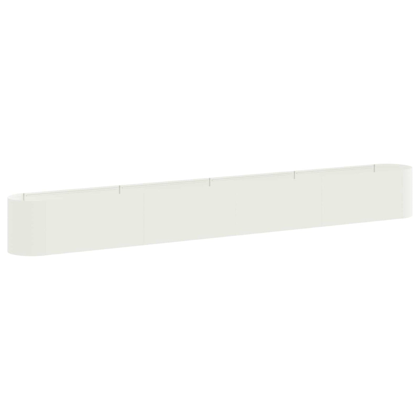 Raised Garden Bed White 360 x 40x 40 cm