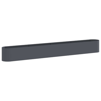 Raised Garden Bed Anthracite 360 x 40x 40 cm