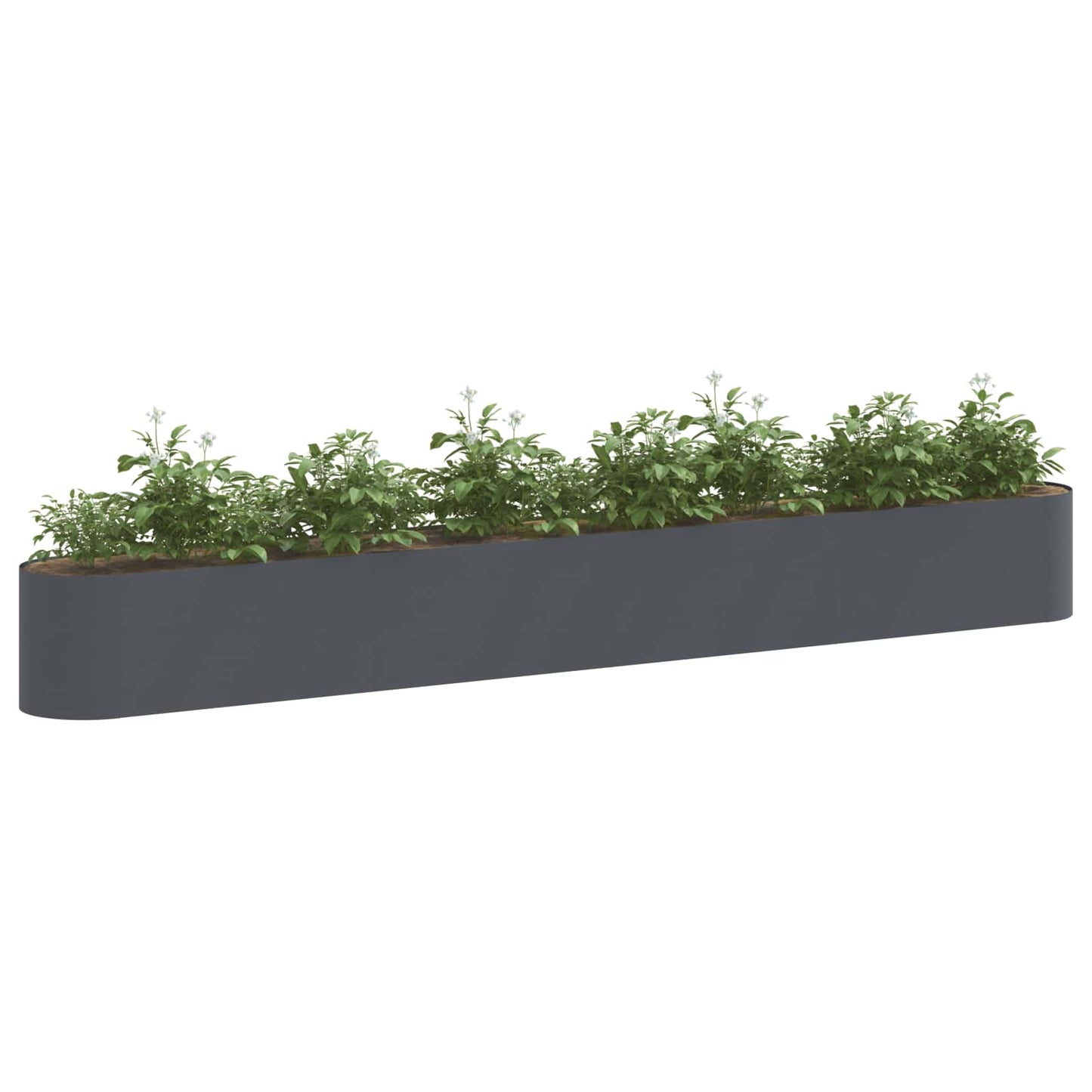 Raised Garden Bed Anthracite 360 x 40x 40 cm
