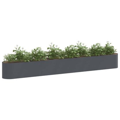 Raised Garden Bed Anthracite 360 x 40x 40 cm