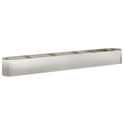 Raised Garden Bed Stainless Steel 360 x 40x 40 cm