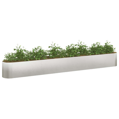 Raised Garden Bed Stainless Steel 360 x 40x 40 cm