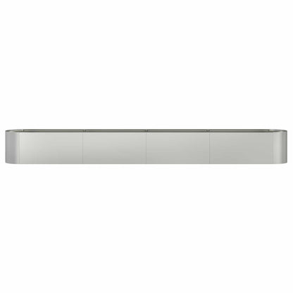 Raised Garden Bed Galvanised Steel 360 x 40x 40 cm