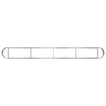 Raised Garden Bed Galvanised Steel 360 x 40x 40 cm