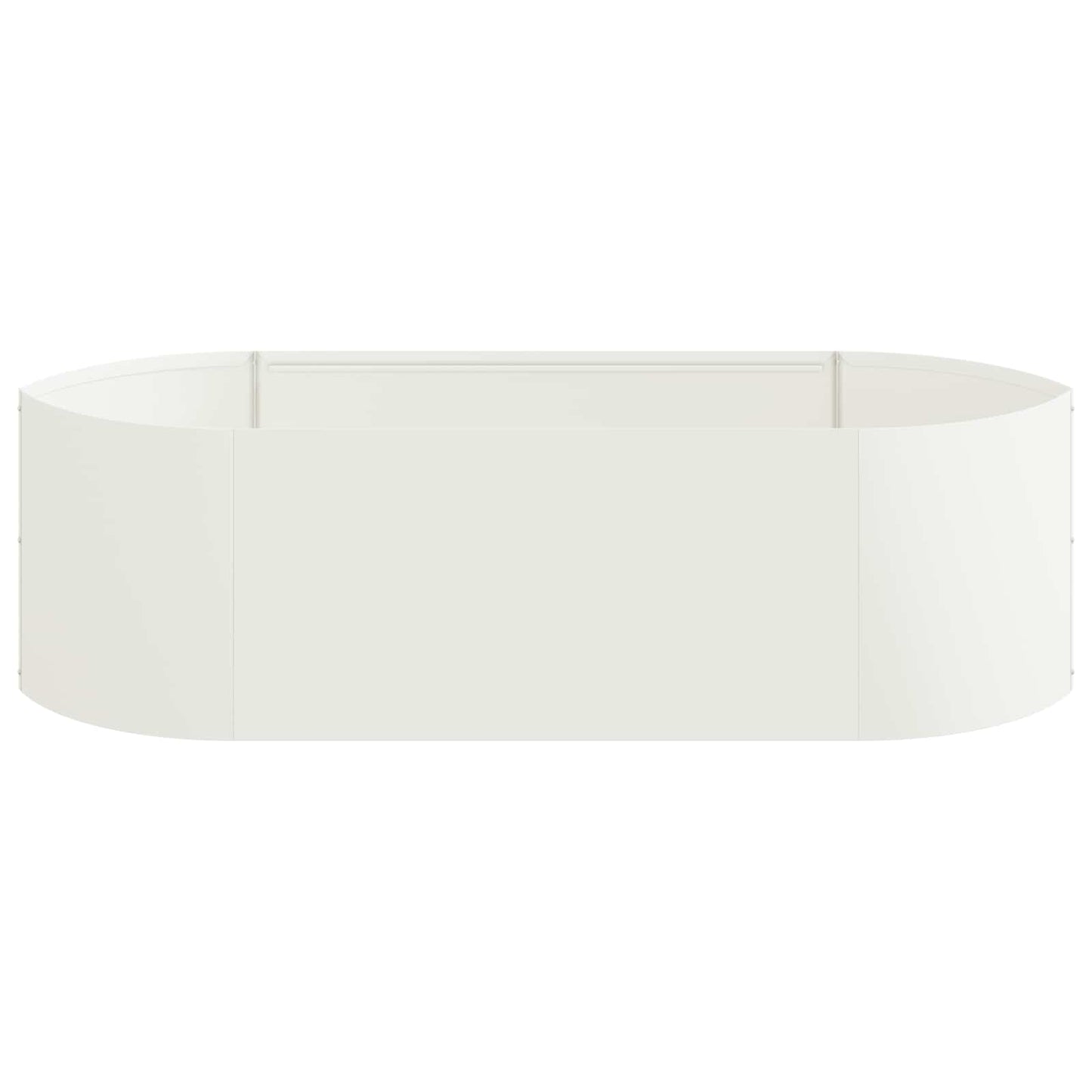 Raised Garden Bed White 140 x 40x 40 cm Steel
