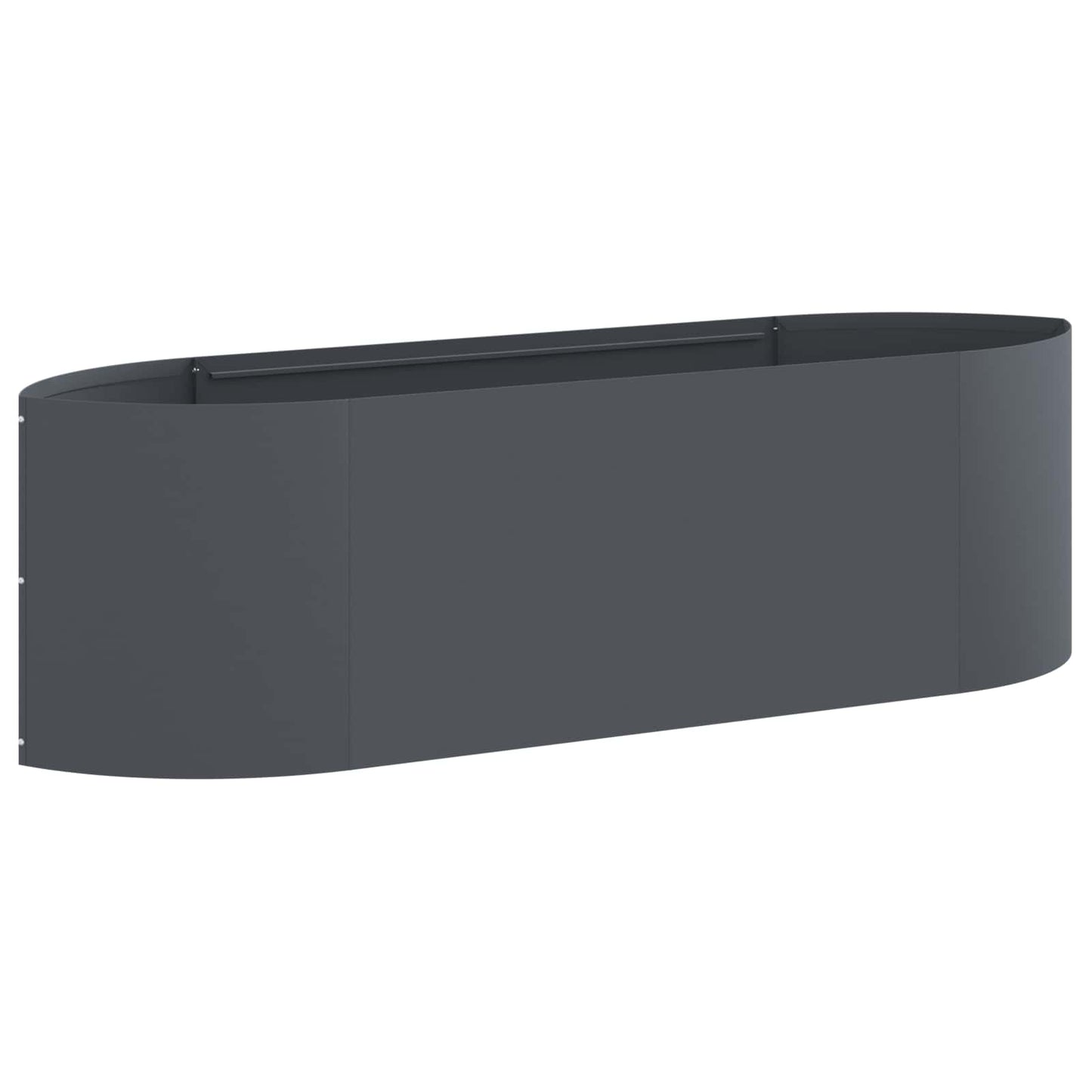 Raised Garden Bed Anthracite 140 x 40x 40 cm Steel