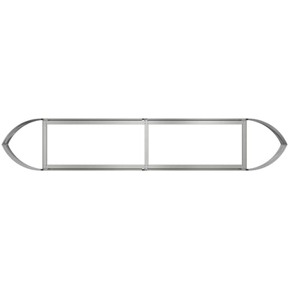 Raised Garden Bed Galvanised Steel 220 x 40x 40 cm Steel