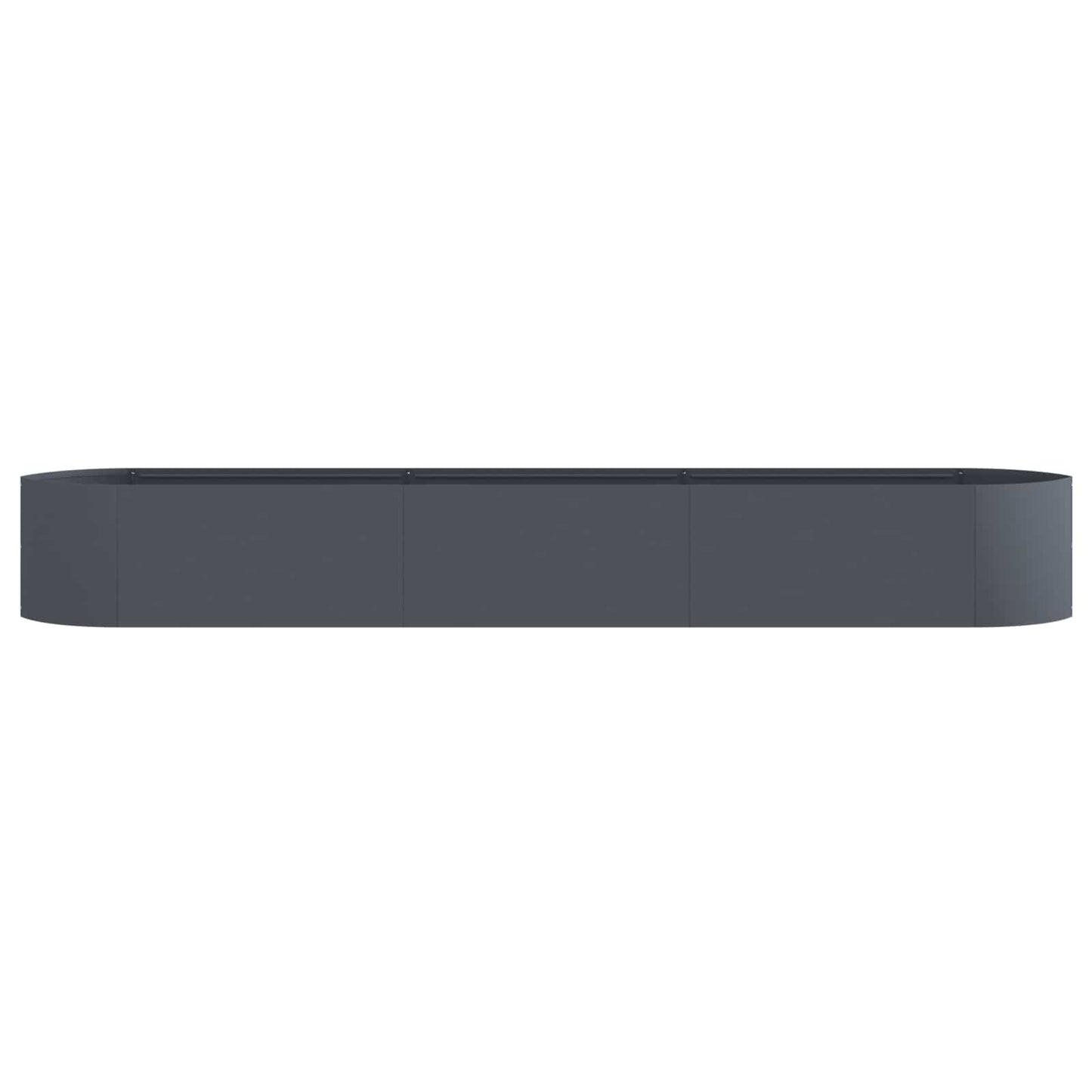 Raised Garden Bed Anthracite 300 x 40x 40 cm Steel