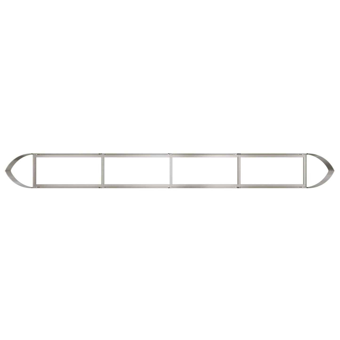 Raised Garden Bed Stainless Steel 380 x 40x 40 cm Steel