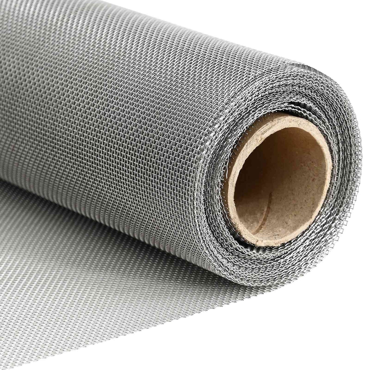 Mesh Screen 20 x 500 cm 20 Mesh Stainless Steel 201 Silver