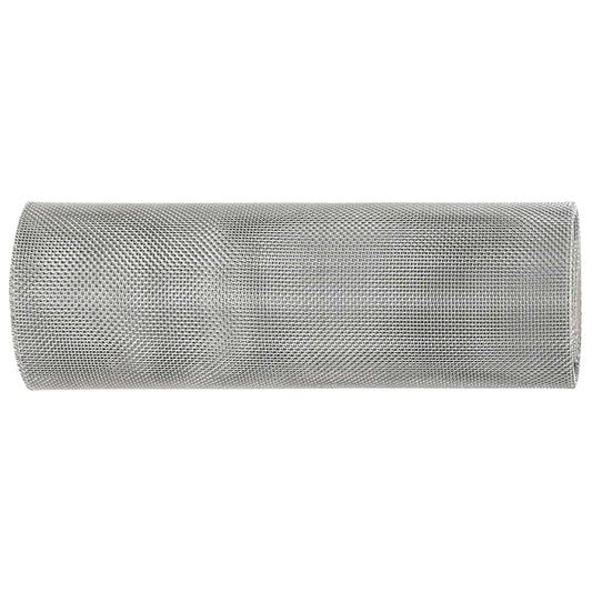 Mesh Screen 20 x 500 cm 20 Mesh Stainless Steel 201 Silver