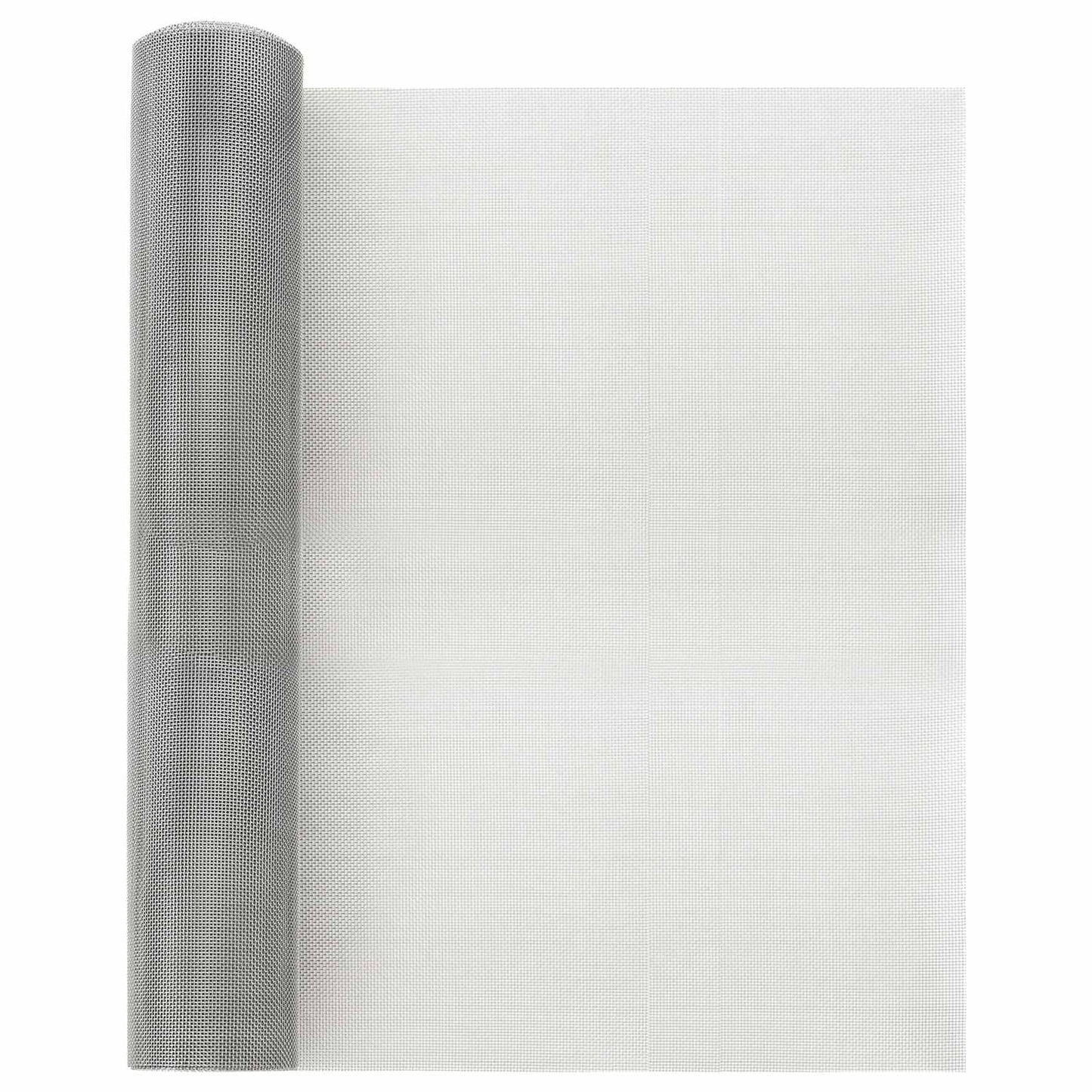 Mesh Screen 40 x 500 cm 20 Mesh Stainless Steel 201 Silver
