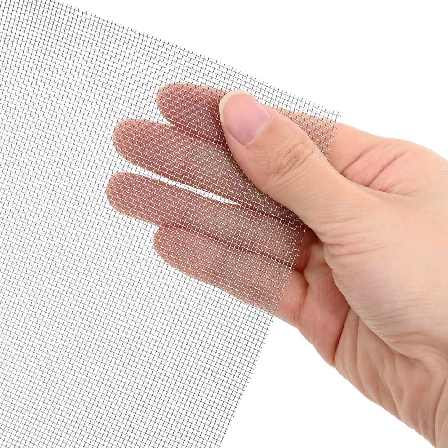Mesh Screen 40 x 1000 cm 20 Mesh Stainless Steel 201 Silver