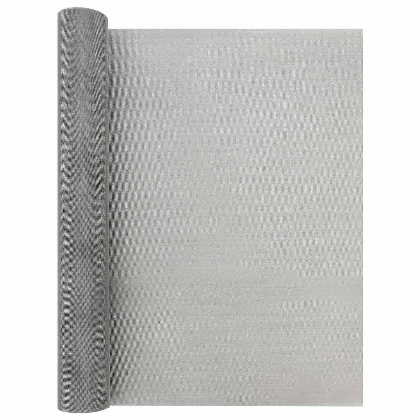 Mesh Screen 60 x 2000 cm 30 Mesh Stainless Steel 201 Silver