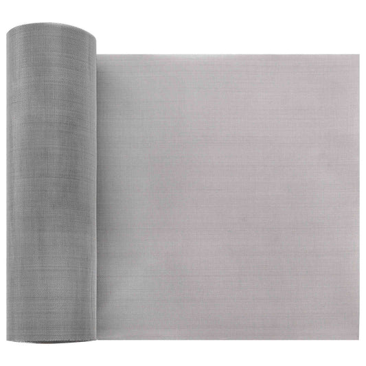 Mesh Screen 20 x 2000 cm 60 Mesh Stainless Steel 201 Silver