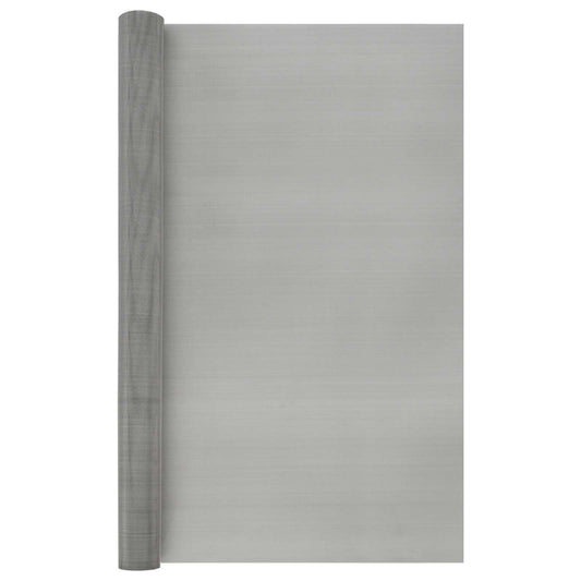Mesh Screen 80 x 2000 cm 60 Mesh Stainless Steel 201 Silver