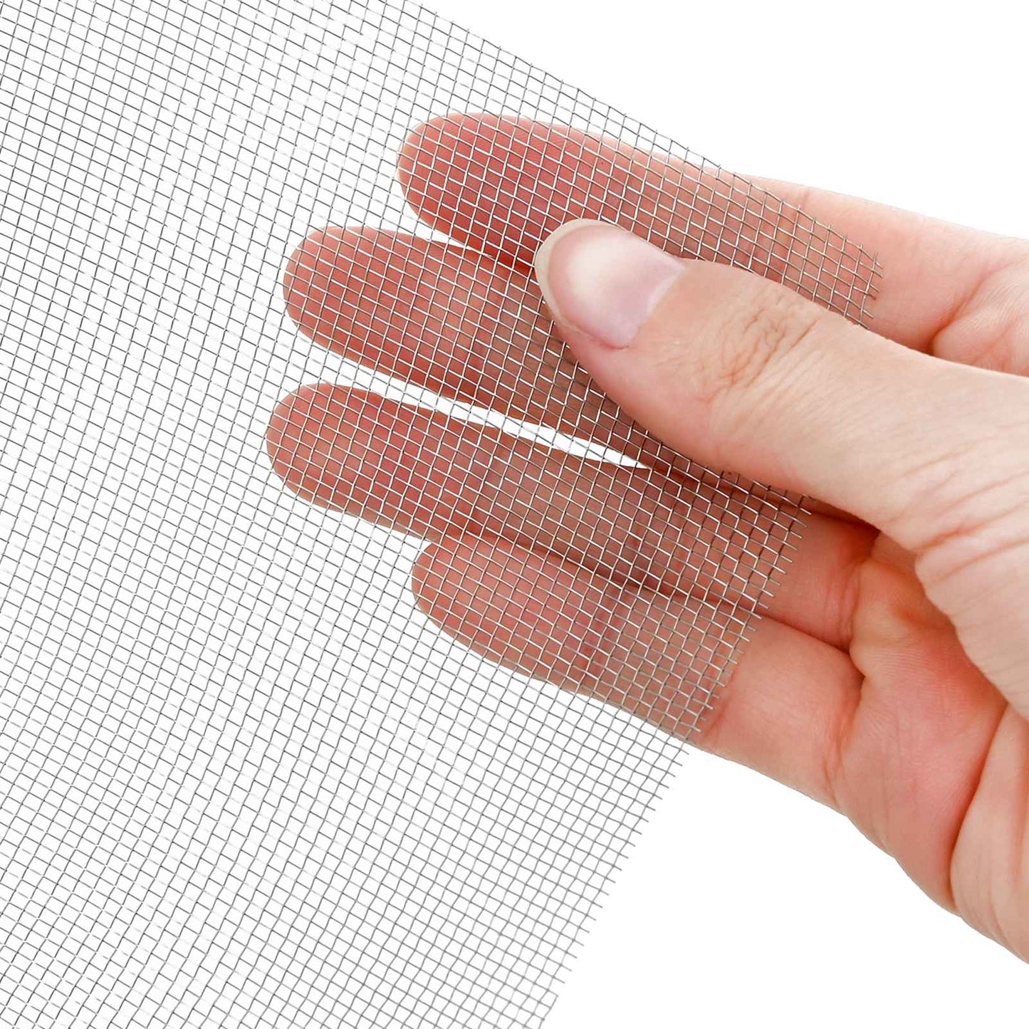Mesh Screen 80 x 500 cm 18 mesh Stainless Steel 304 Silver