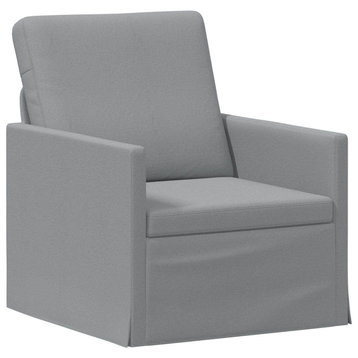 Armchair Light Grey 70 x 81 x 82 cm Fabric