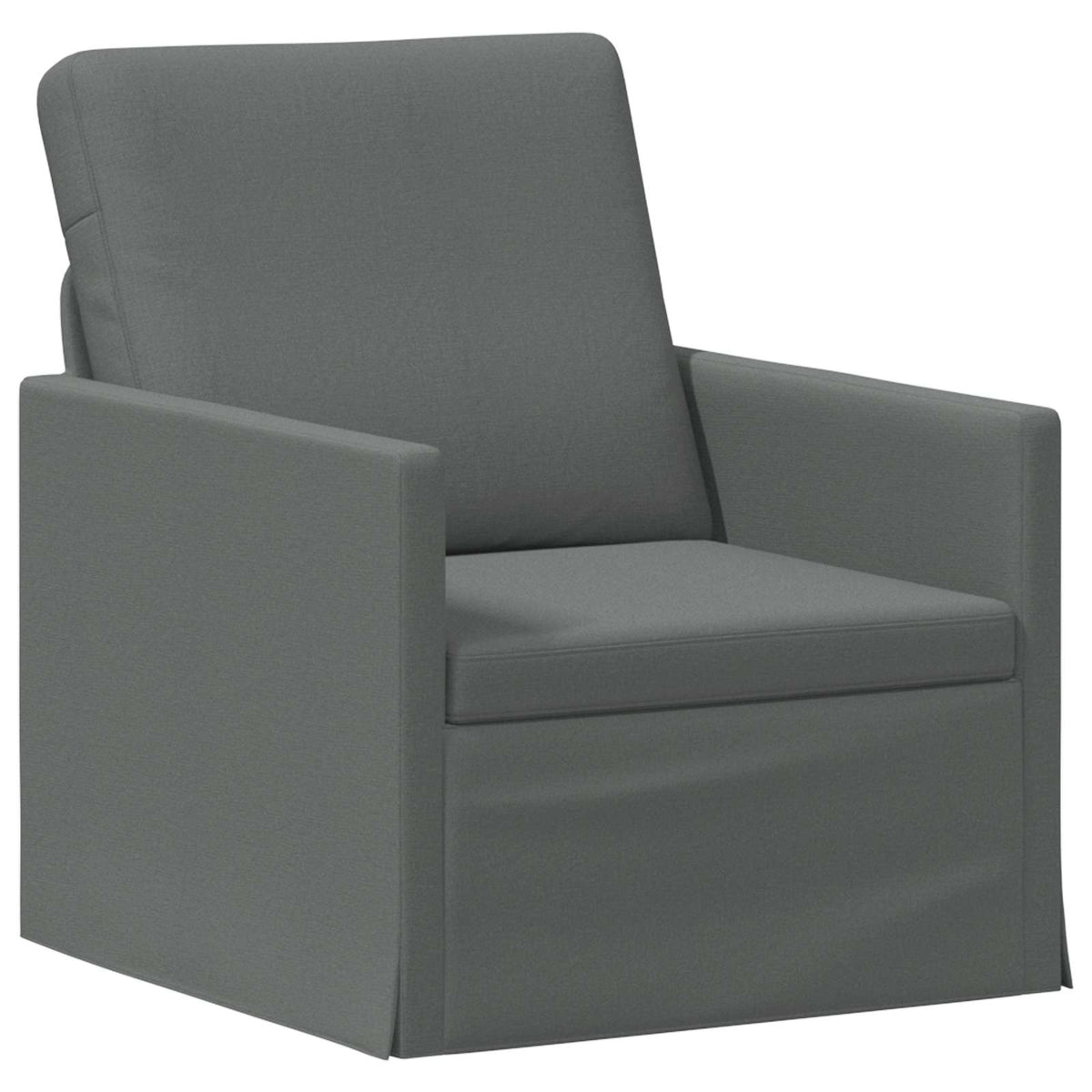 Armchair Dark Grey 70 x 81 x 82 cm Fabric
