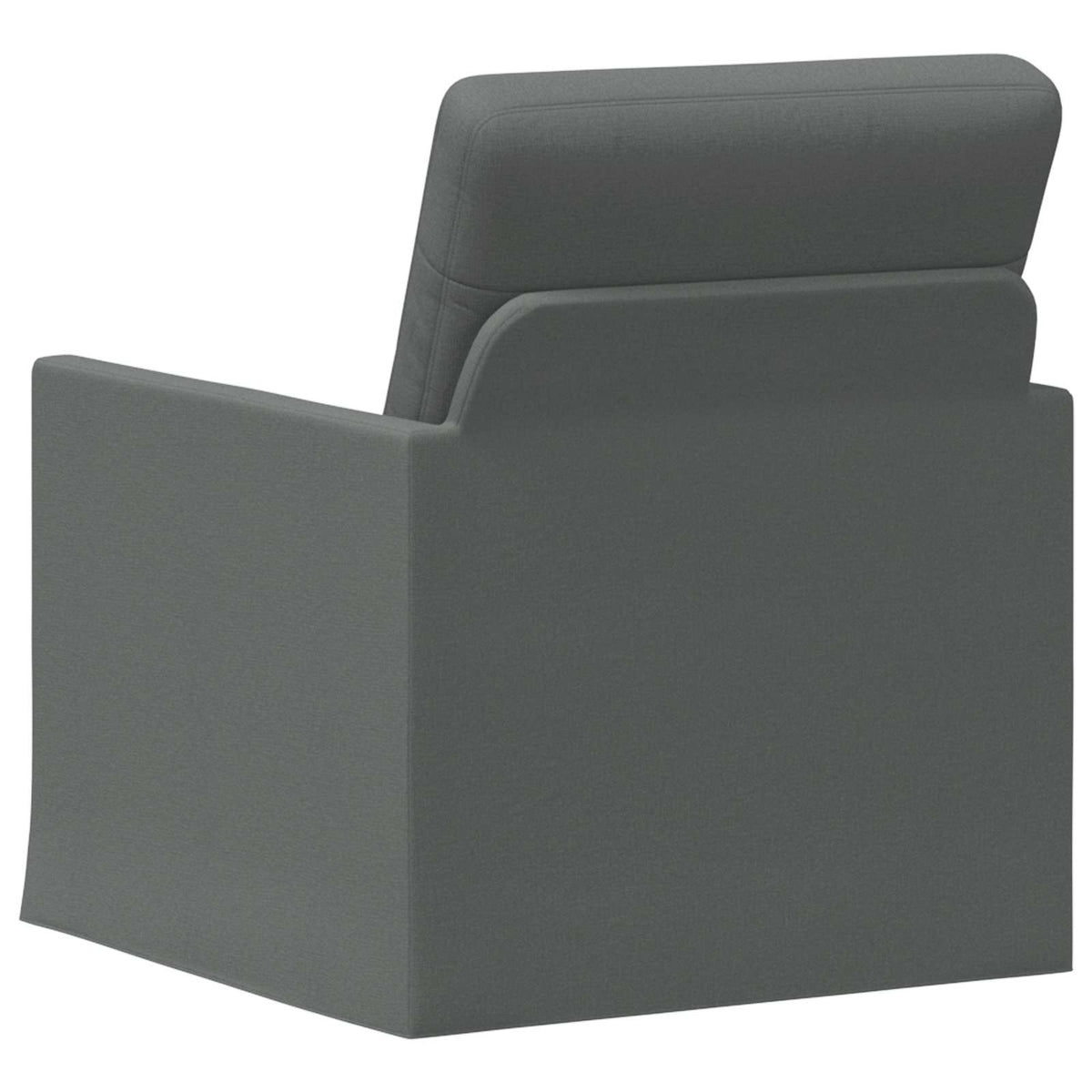 Armchair Dark Grey 70 x 81 x 82 cm Fabric