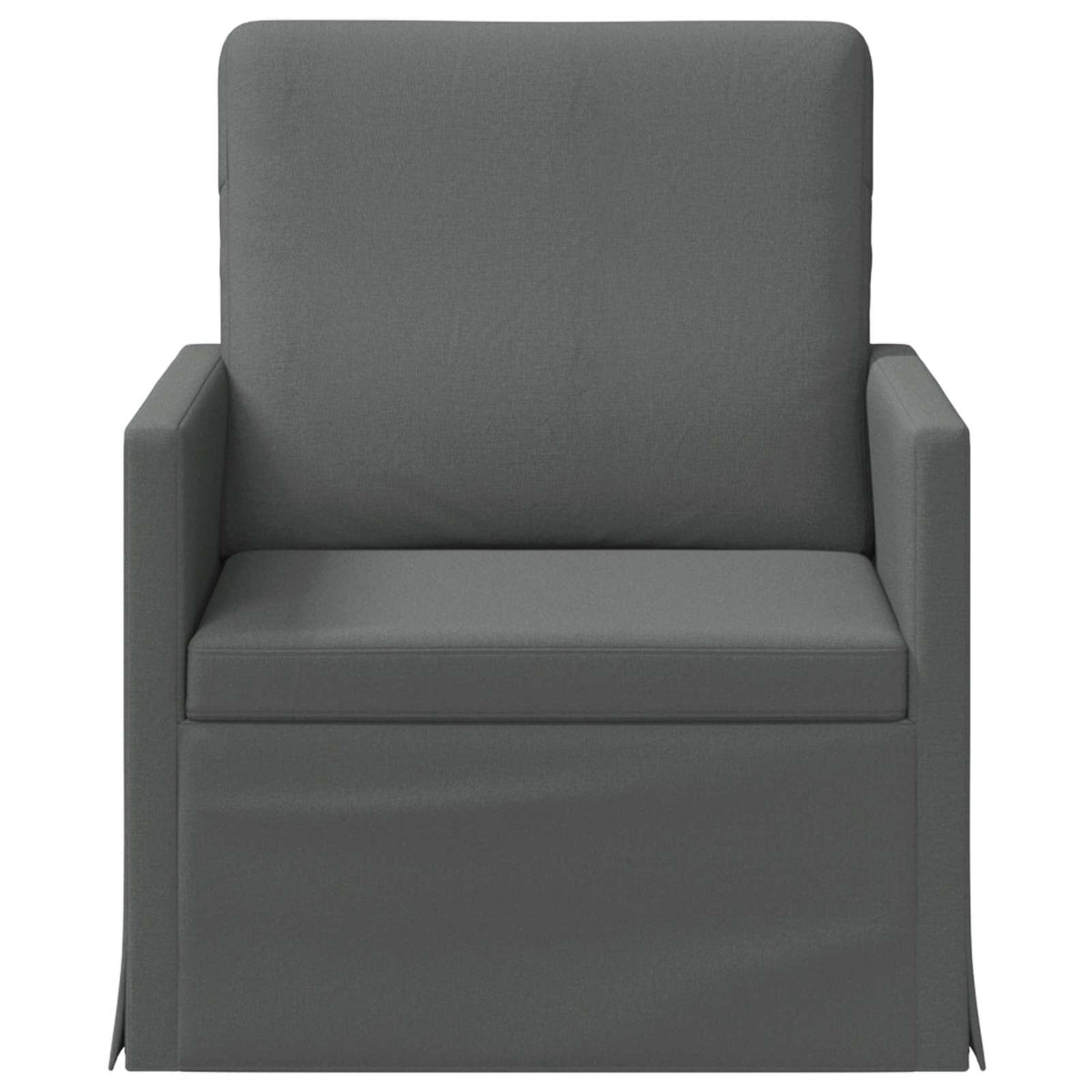 Armchair Dark Grey 70 x 81 x 82 cm Fabric
