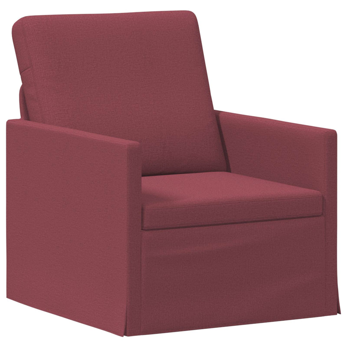 Armchair Wine Red 70 x 81 x 82 cm Fabric