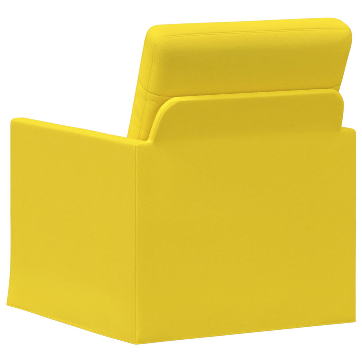 Armchair Light Yellow 70 x 81 x 82 cm Fabric