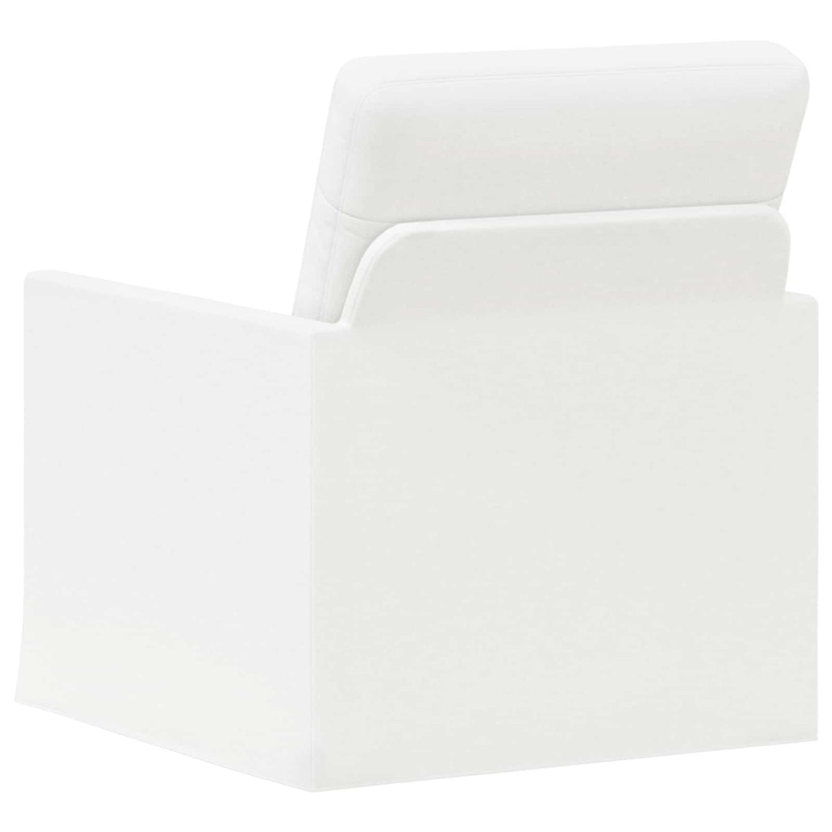 Armchair White 70 x 81 x 82 cm Fabric
