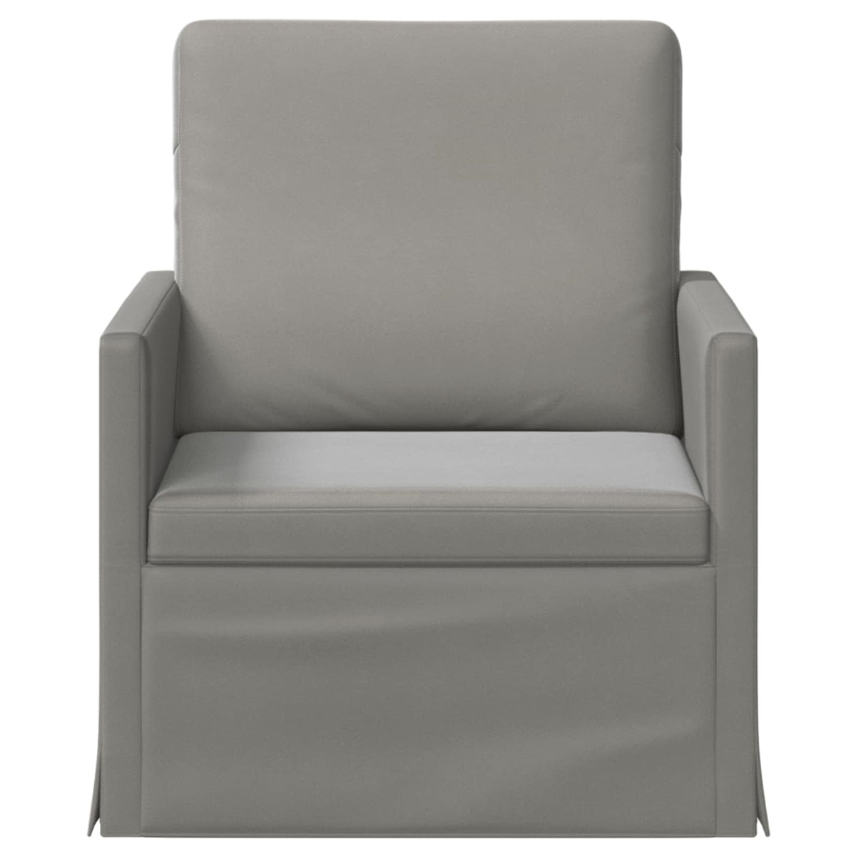 Armchair Light Grey 70 x 81 x 82 cm Velvet