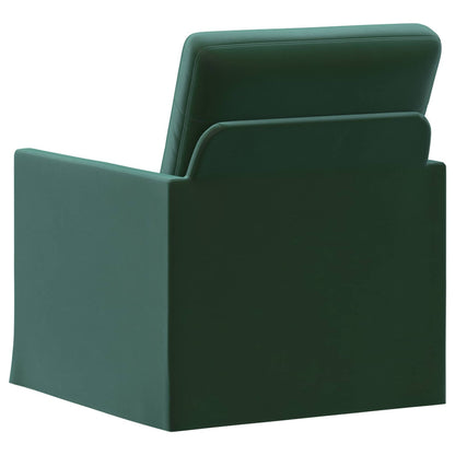Armchair Dark Green 70 x 81 x 82 cm Velvet