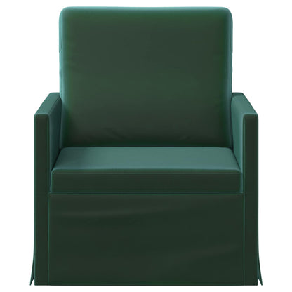 Armchair Dark Green 70 x 81 x 82 cm Velvet