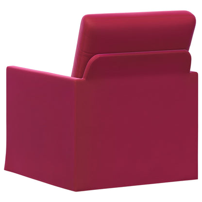 Armchair Wine Red 70 x 81 x 82 cm Velvet