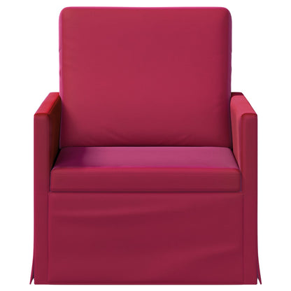 Armchair Wine Red 70 x 81 x 82 cm Velvet