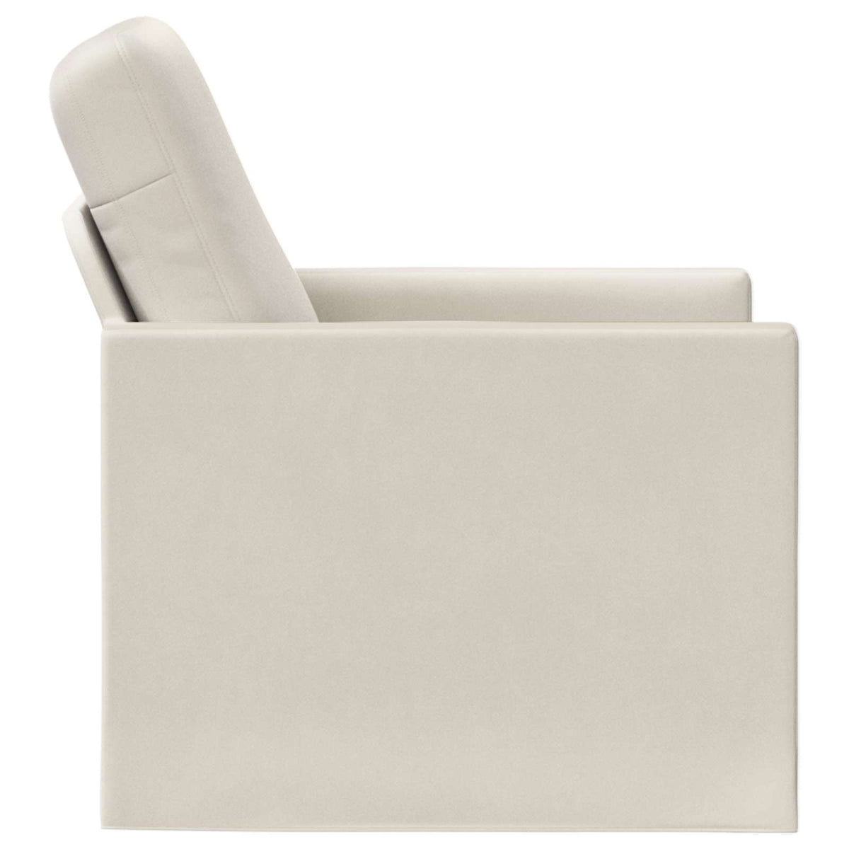 Armchair Cream 70 x 81 x 82 cm Velvet