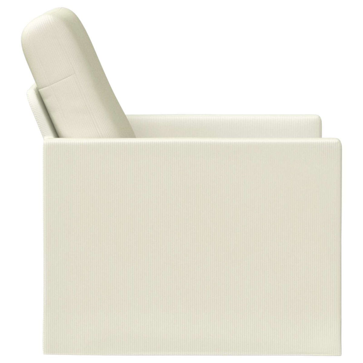 Armchair Cream 70 x 81 x 82 cm Corduroy Fabric