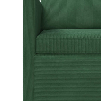 Armchair Jungle Green 70 x 81 x 82 cm Corduroy Fabric