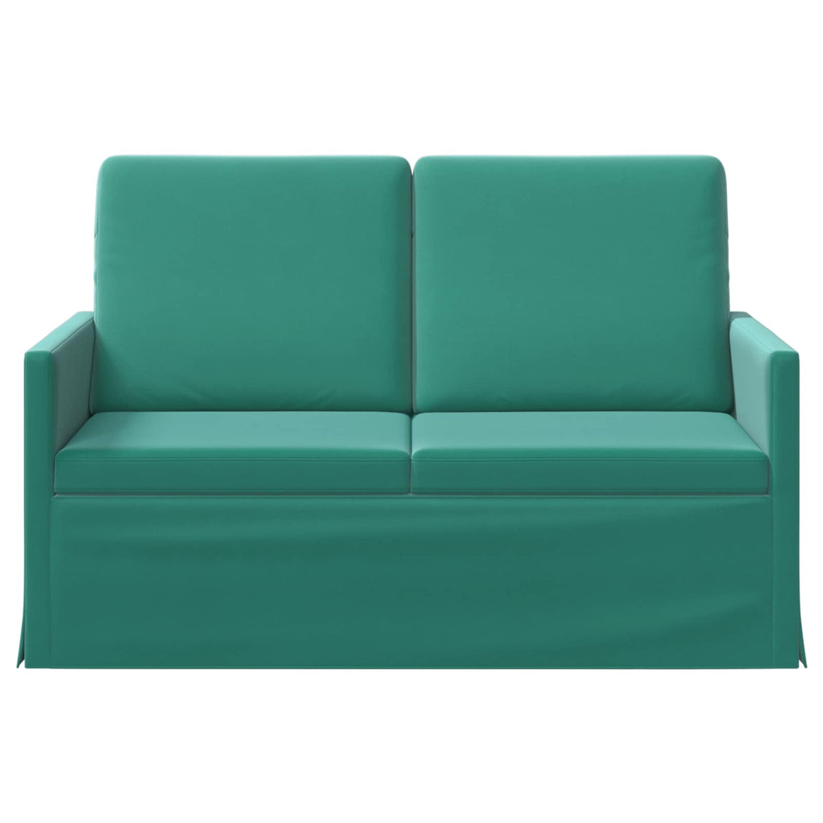 2 Seater Sofa Turquoise 130 x 81 x 82 cm Velvet