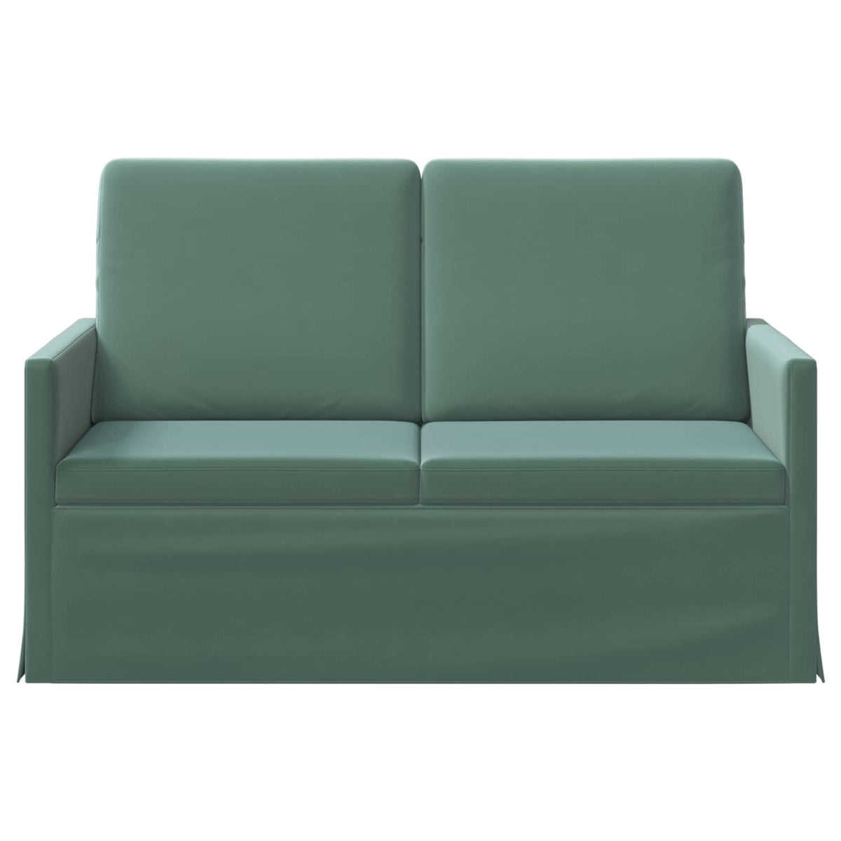 2 Seater Sofa Sea Green 130 x 81 x 82 cm Velvet