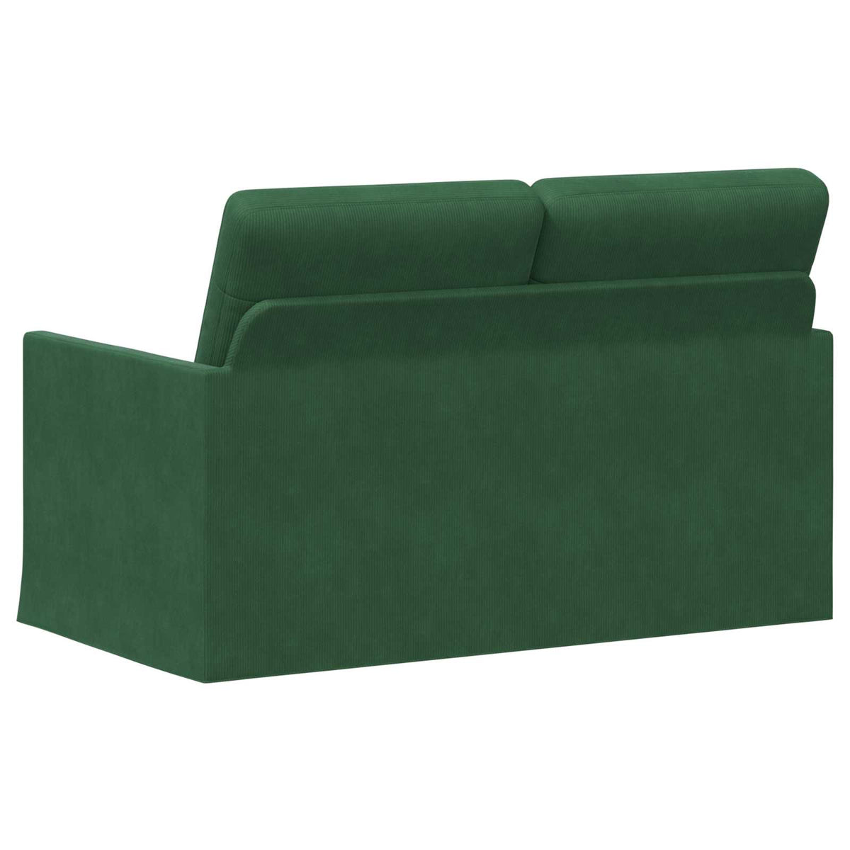 2 Seater Sofa Jungle Green 130 x 81 x 82 cm Corduroy Fabric
