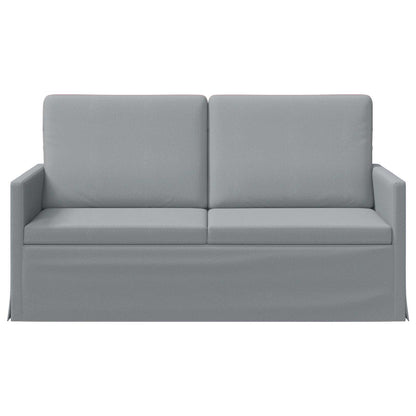 2 Seater Sofa Light Grey 150 x 81 x 82 cm Fabric