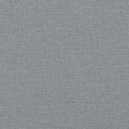2 Seater Sofa Light Grey 150 x 81 x 82 cm Fabric