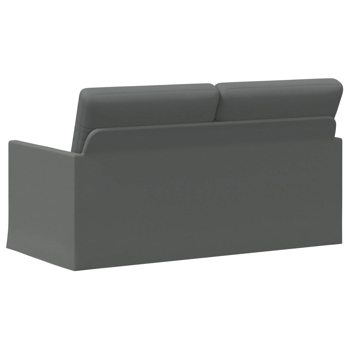 2 Seater Sofa Dark Grey 150 x 81 x 82 cm Fabric