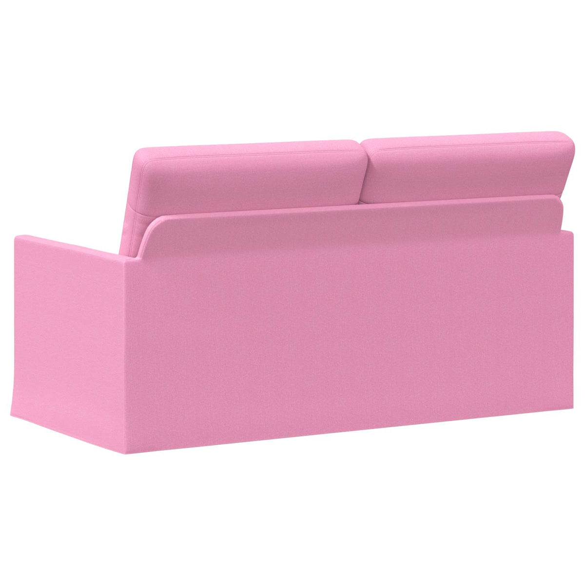2 Seater Sofa Pink 150 x 81 x 82 cm Fabric